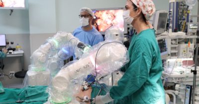 Realizada a cirurgia robótica 500 no Hospital da Unimed em Balneário Camboriú